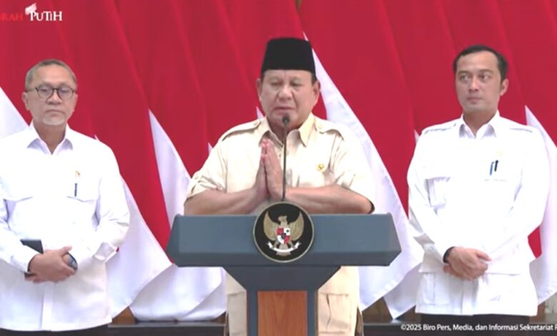 Presiden Prabowo Ramadan