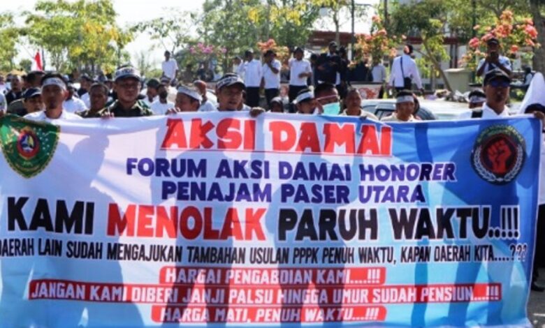 demo honorer PPU