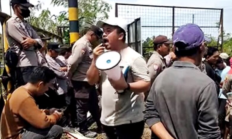 demo petambak kerang dara muara badak
