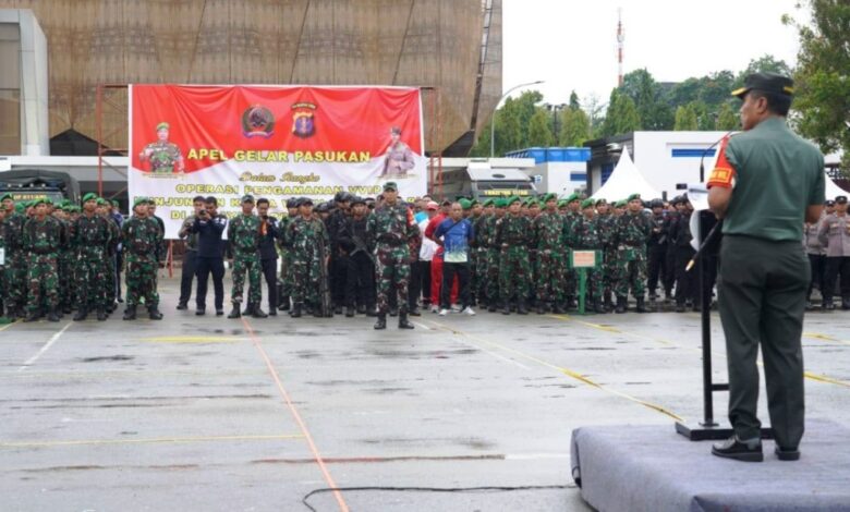 apel persiapan kunjungan wapres