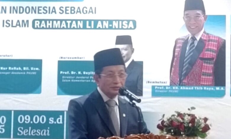 Menteri Agama Nasaruddin Umar