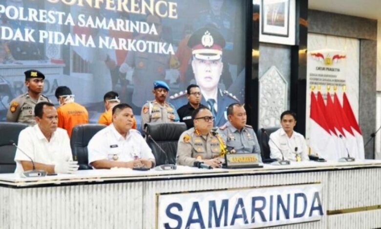jaringan narkoba Rutan Samarinda