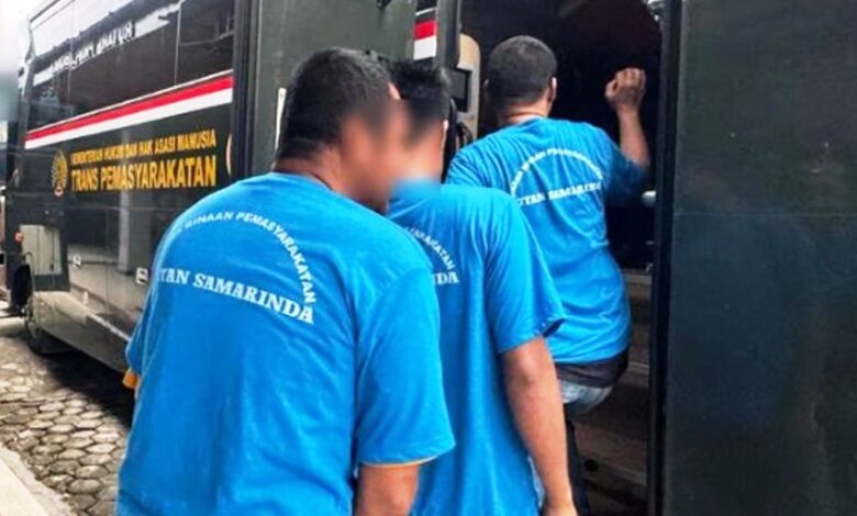 mutasi tahanan Rutan Samarinda