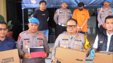 pencurian laptop Bawaslu Samarinda