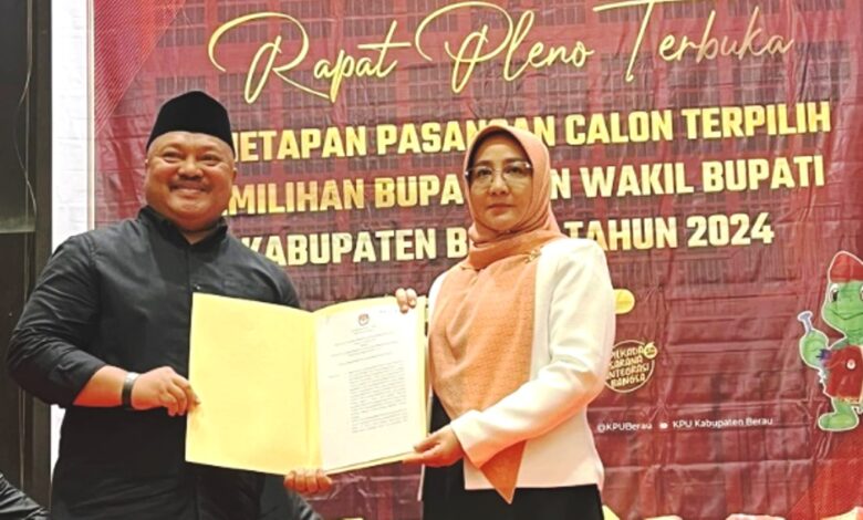 penetapan Bupati Berau Terpilih