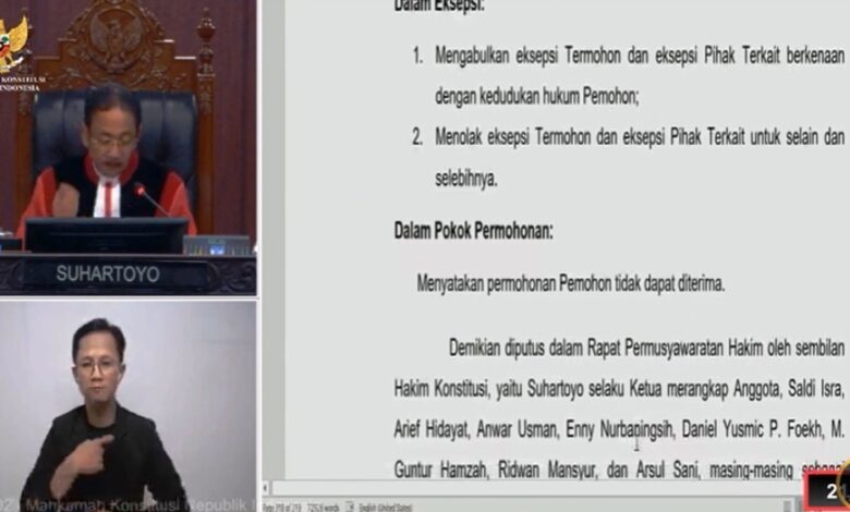 putusan Pilgub Kaltim MK