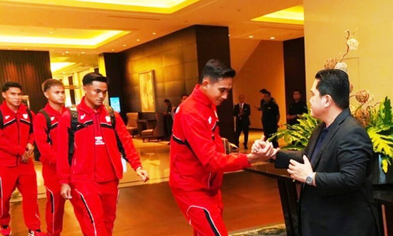 Erick Thohir Lepas Timnas