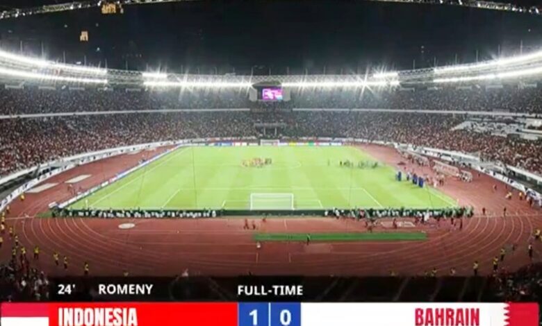 Timnas Indonesia vs Bahrain