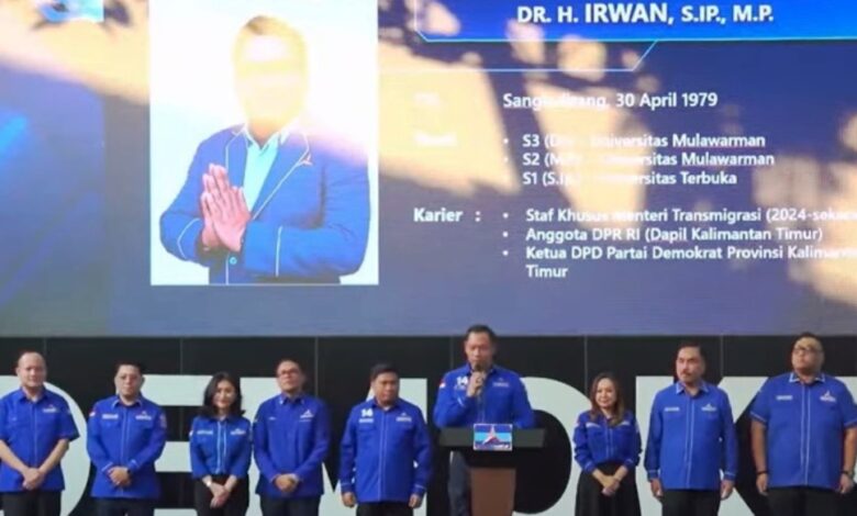 pengurus partai Demokrat baru