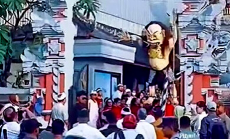 pawai ogoh ogoh Samarinda