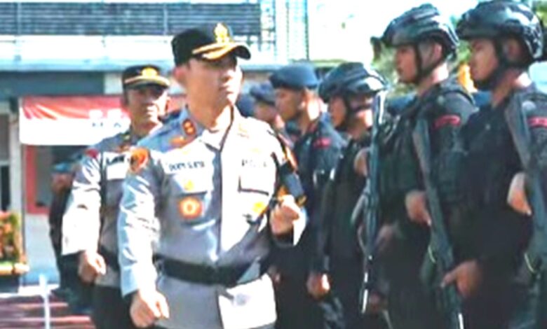 pengamanan PSU Pilkada Kukar