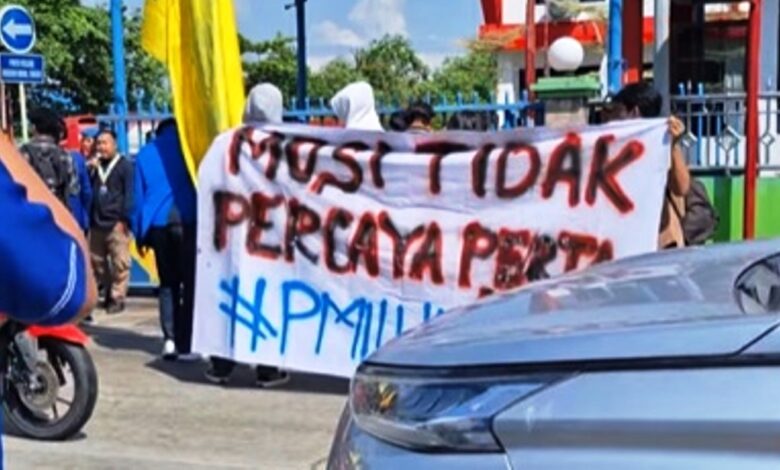 PMII Samarinda Protes Kualitas BBM Pertamina