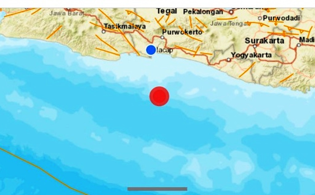 gempa Cilacap hari ini