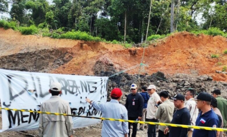 tambang ilegal hutan pendidikan