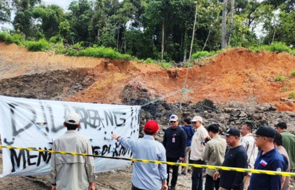 tambang ilegal hutan pendidikan