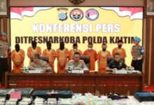 Polda Kaltim Kasus Narkoba