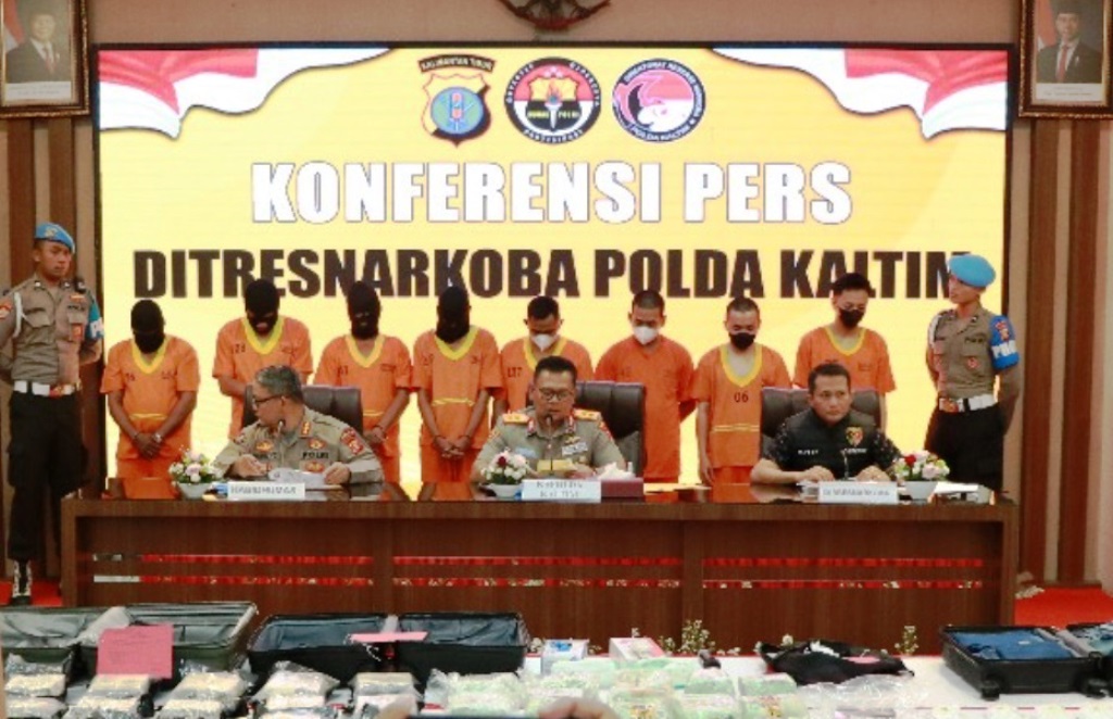 Polda Kaltim Kasus Narkoba