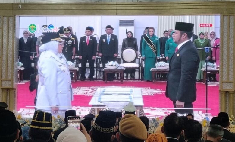 Pelantikan Bupati Berau