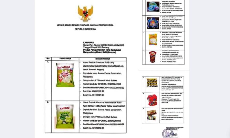 makanan mengandung babi