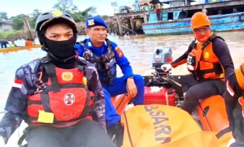 bocah tenggelam Sungai Mahakam