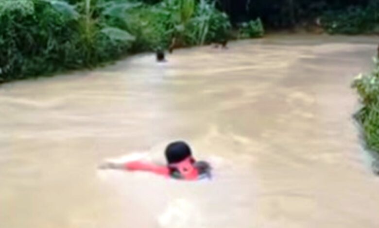 balita hanyut Samarinda