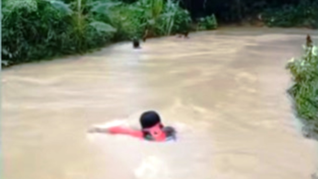 balita hanyut Samarinda