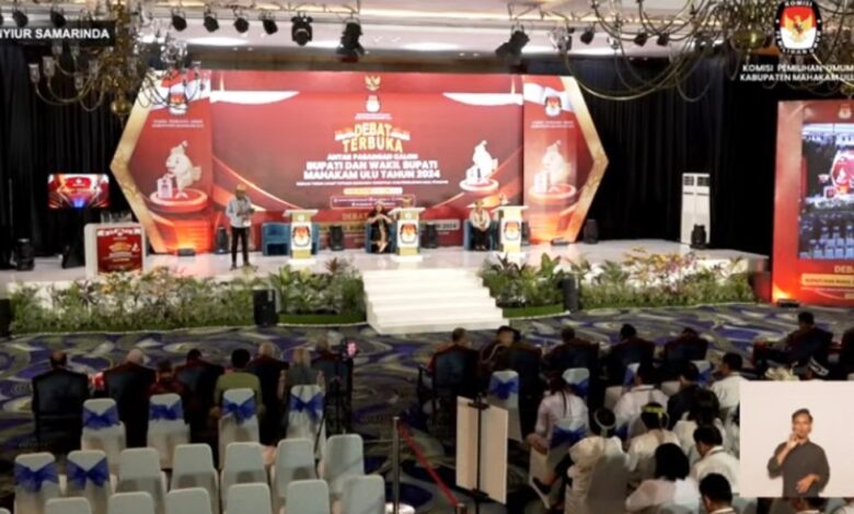 Debat Pilkada PSU Mahakam Ulu