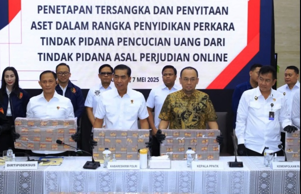 pencucian uang judi online