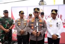 Kapolri Groundbreaking Asrama Polresta Samarinda