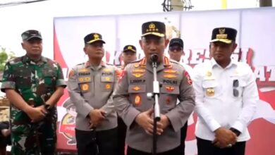 Kapolri Groundbreaking Asrama Polresta Samarinda