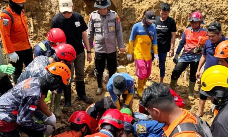 korban longsor Samarinda ditemukan