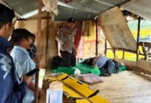 pekerja alat berat Samarinda meninggal