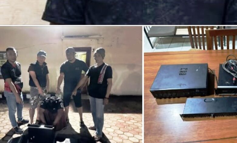 pencurian sound system masjid