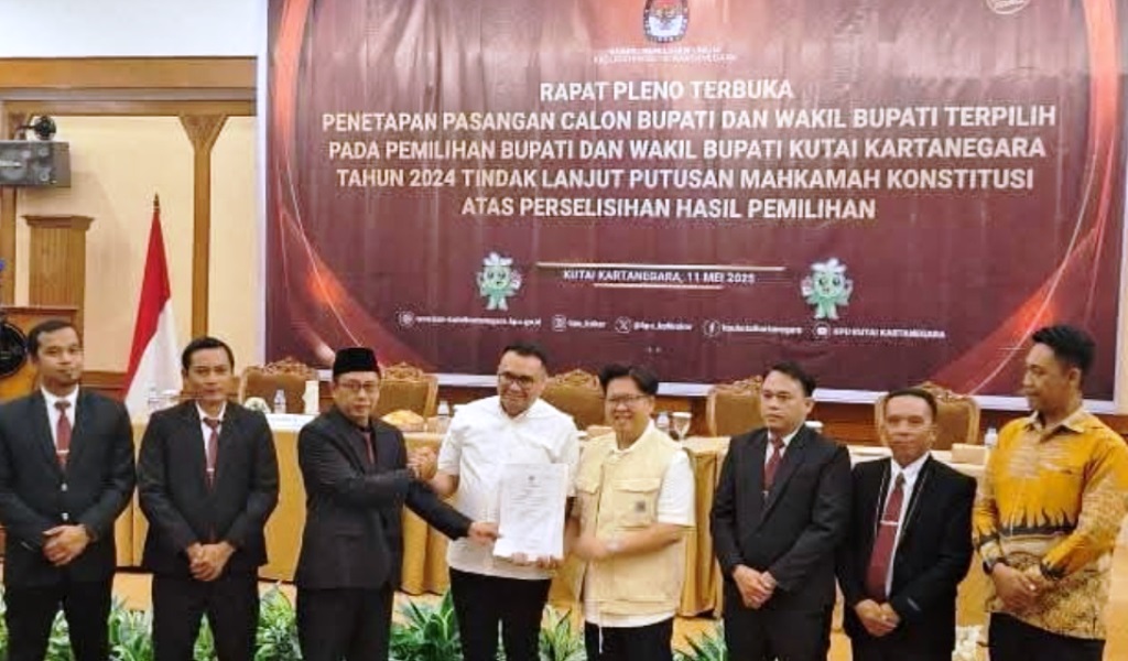penetapan bupati terpilih kukar