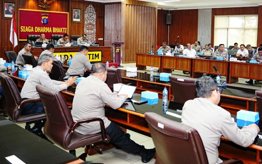 pengamanan PSU Pilkada Mahakam Ulu
