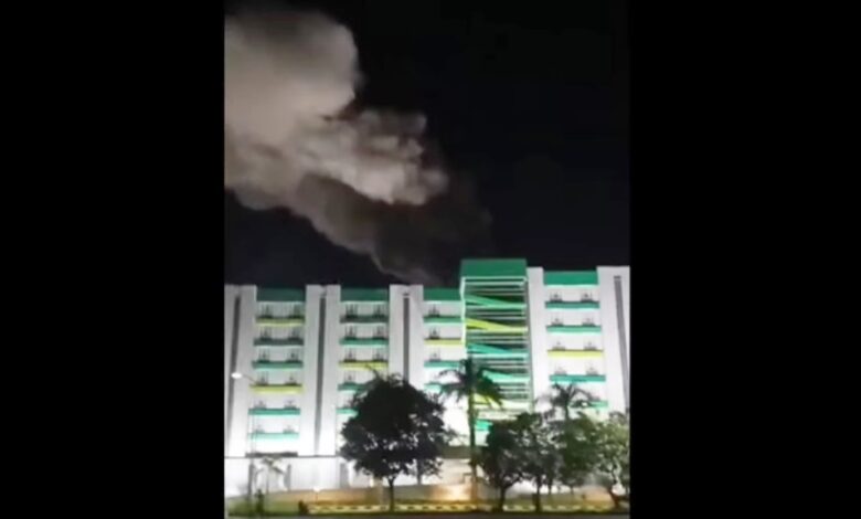 Kebakaran Hotel Atlet Sempaja