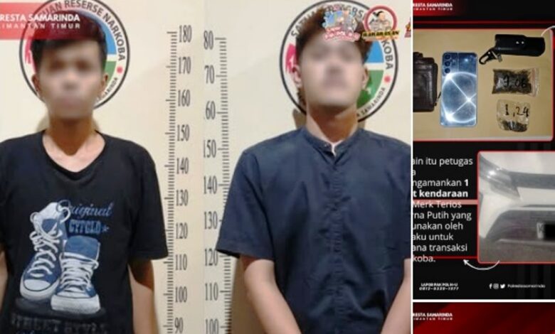 mahasiswa samarinda ganja