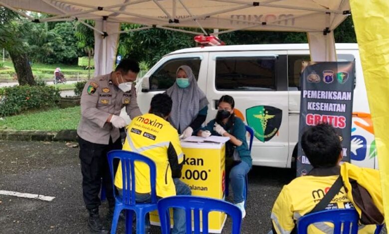 Polres Balikpapan cek kesehatan gratis