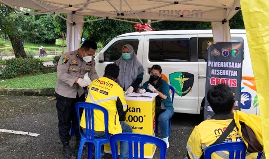 Polres Balikpapan cek kesehatan gratis