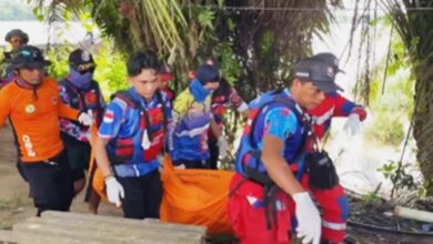 pemancing tenggelam tenggarong