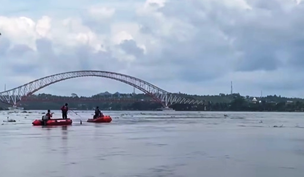 pemancing hilang Sungai Mahakam