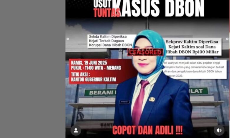 Dana hibah DBON Kaltim