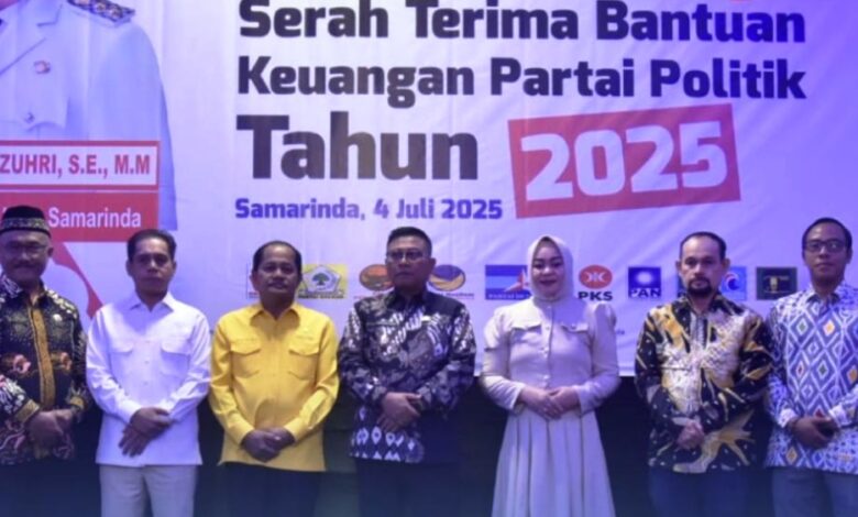 Bantuan keuangan partai politik Samarinda