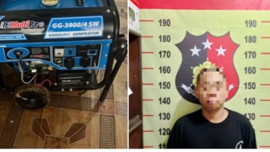 pencurian genset KUA