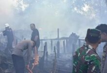 kebakaran sanga-sanga