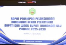 Persiapan pelantikan Bupati Mahulu
