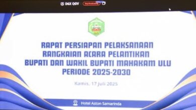 Persiapan pelantikan Bupati Mahulu