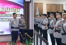 Kapolres Kutim Bontang Berganti