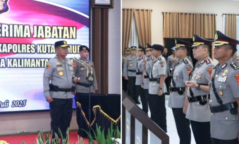 Kapolres Kutim Bontang Berganti