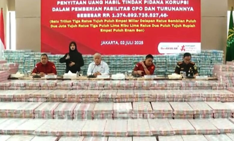 uang korupsi ekspor CPO